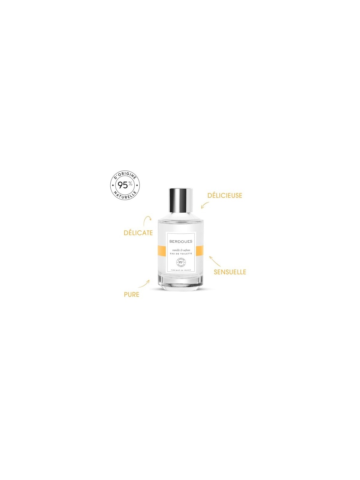 Profumo Berdoues VANILLE e SAFRAN 100ml donna