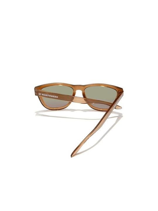 Occhiali da sole unisex REGULAR DARK BROWN emerald 1 unit di Northweek