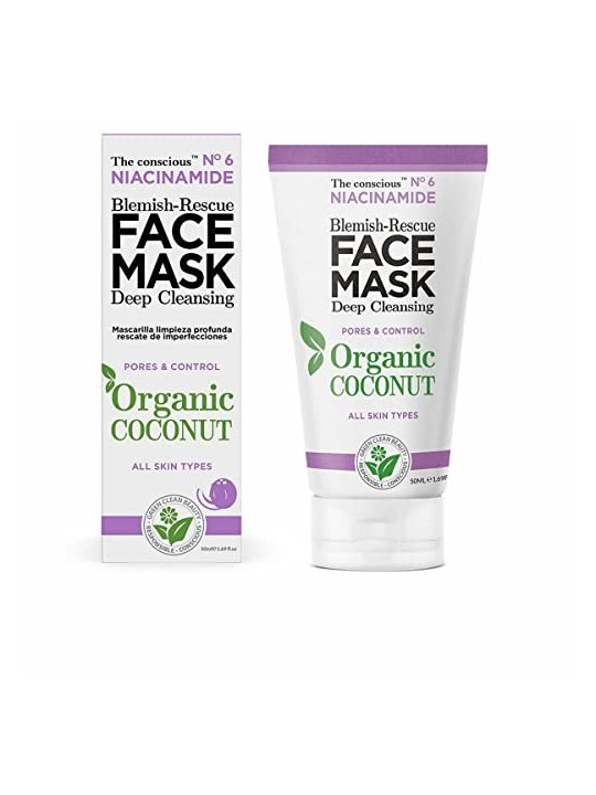 Maschera viso NIACINAMIDE antiimperfezioni cocco biologico 50ml