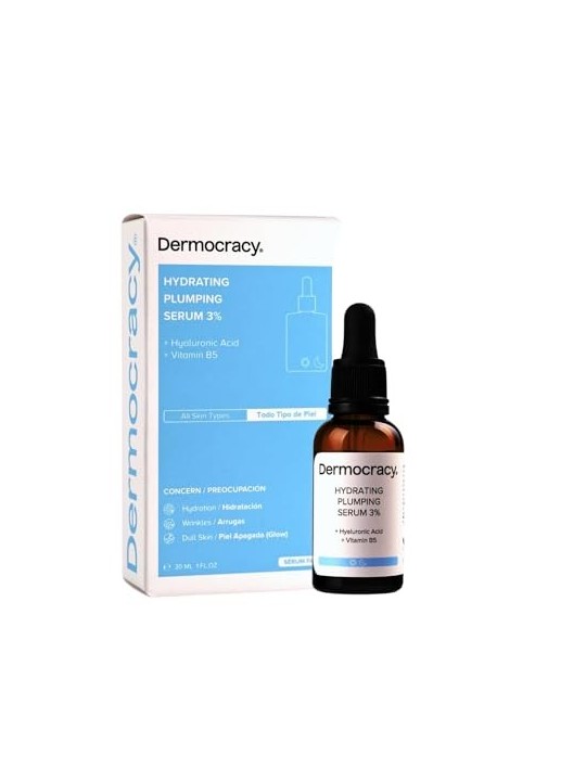Dermocracy 3 ACIDO IALURONICO VITAMINA B5 siero viso 30ml donna