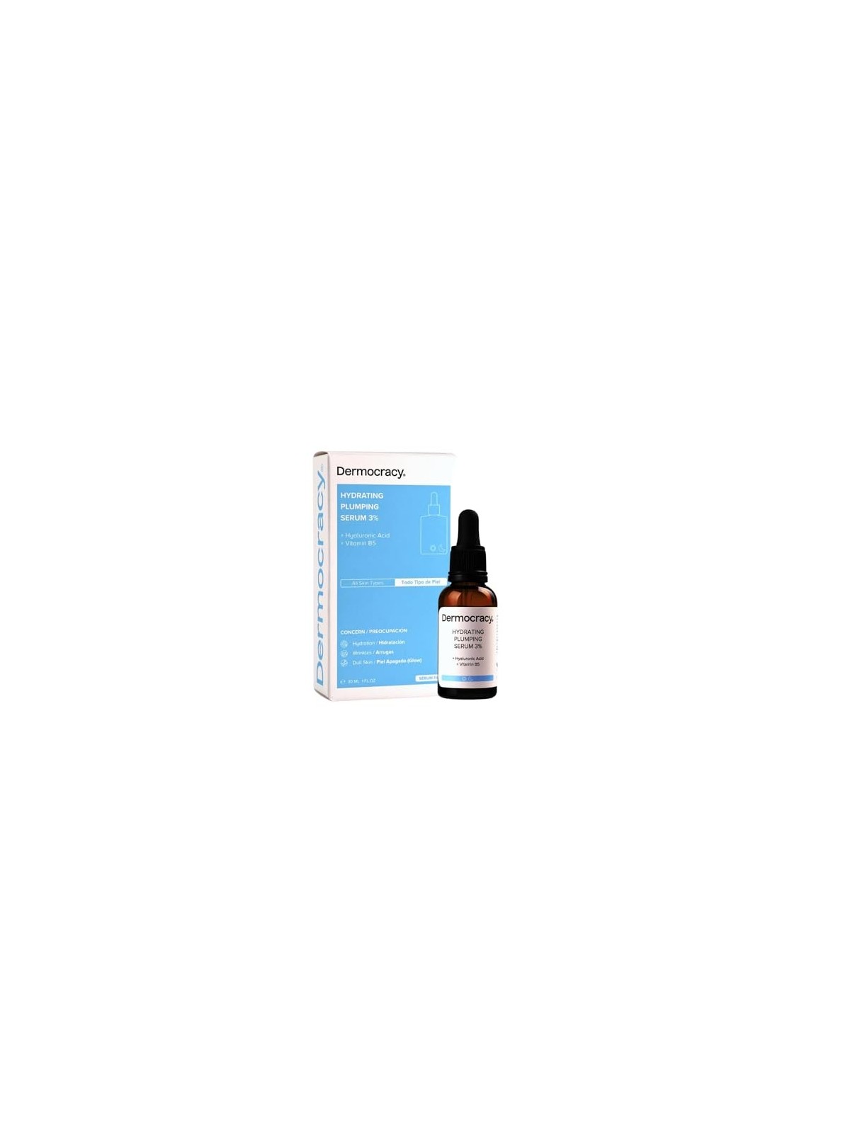 Dermocracy 3 ACIDO IALURONICO VITAMINA B5 siero viso 30ml donna