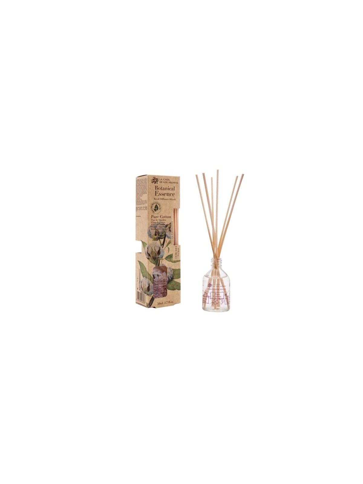 Botanical Essence bastoncini profumati Cotone 50ml