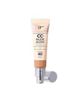 Fondotinta It Cosmetics CC Nude Glow SPF40 32ml Medium Tan