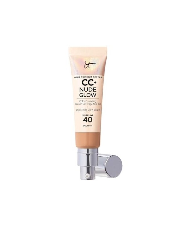 Fondotinta It Cosmetics CC Nude Glow SPF40 32ml Medium Tan