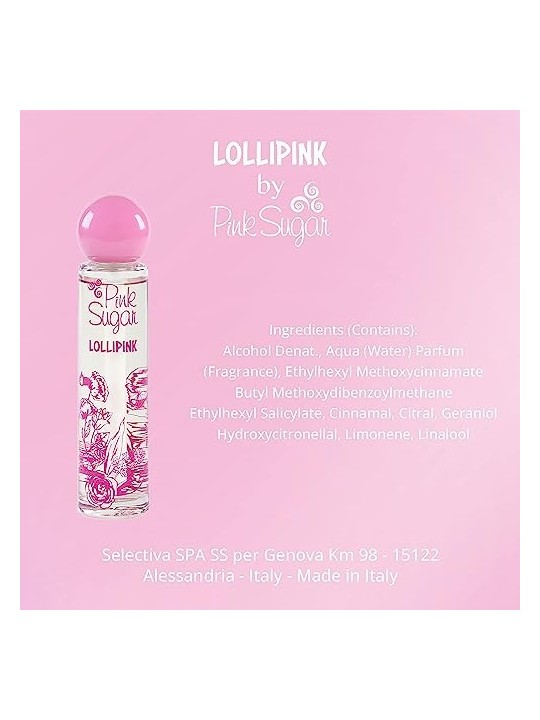 Aquolina Pink Sugar Lollipink Eau de toilette donna 50ml
