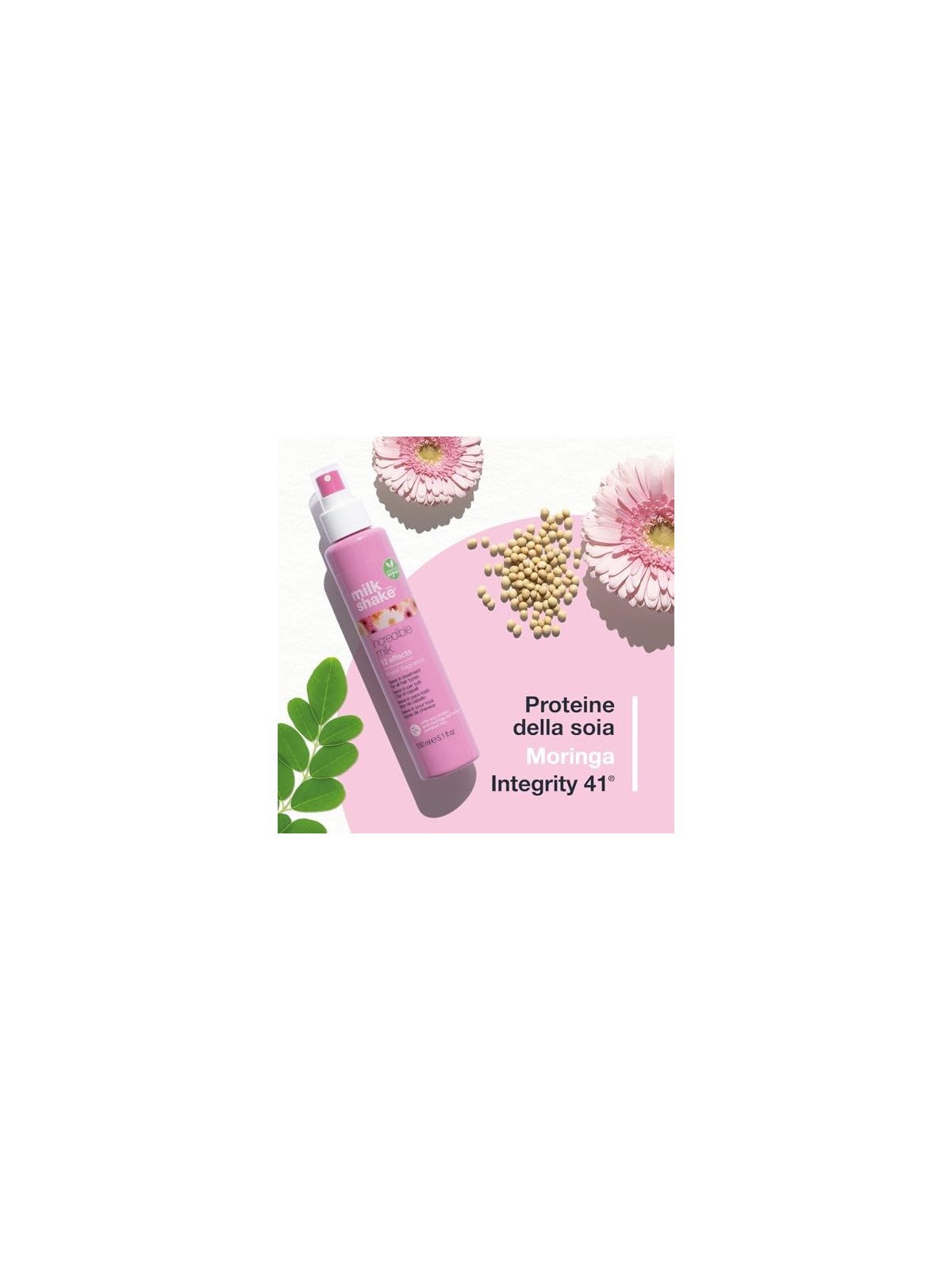Maschera spray ai fiori di latte senza risciacquo 150ml