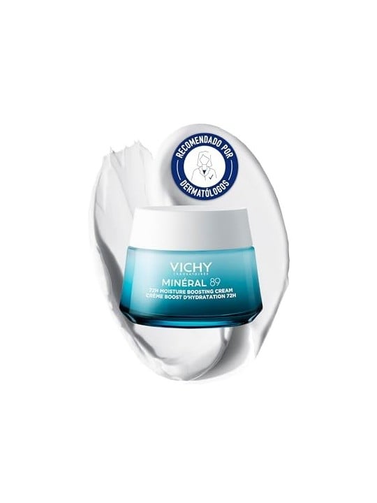 Crema idratante Vichy MINï¿½ï¿½RAL 89 leggera 72H 50ml donna
