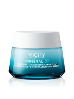 Vichy Mineral 89 72H Crema idratante rinforzante ricca pelle secca donna 50ml