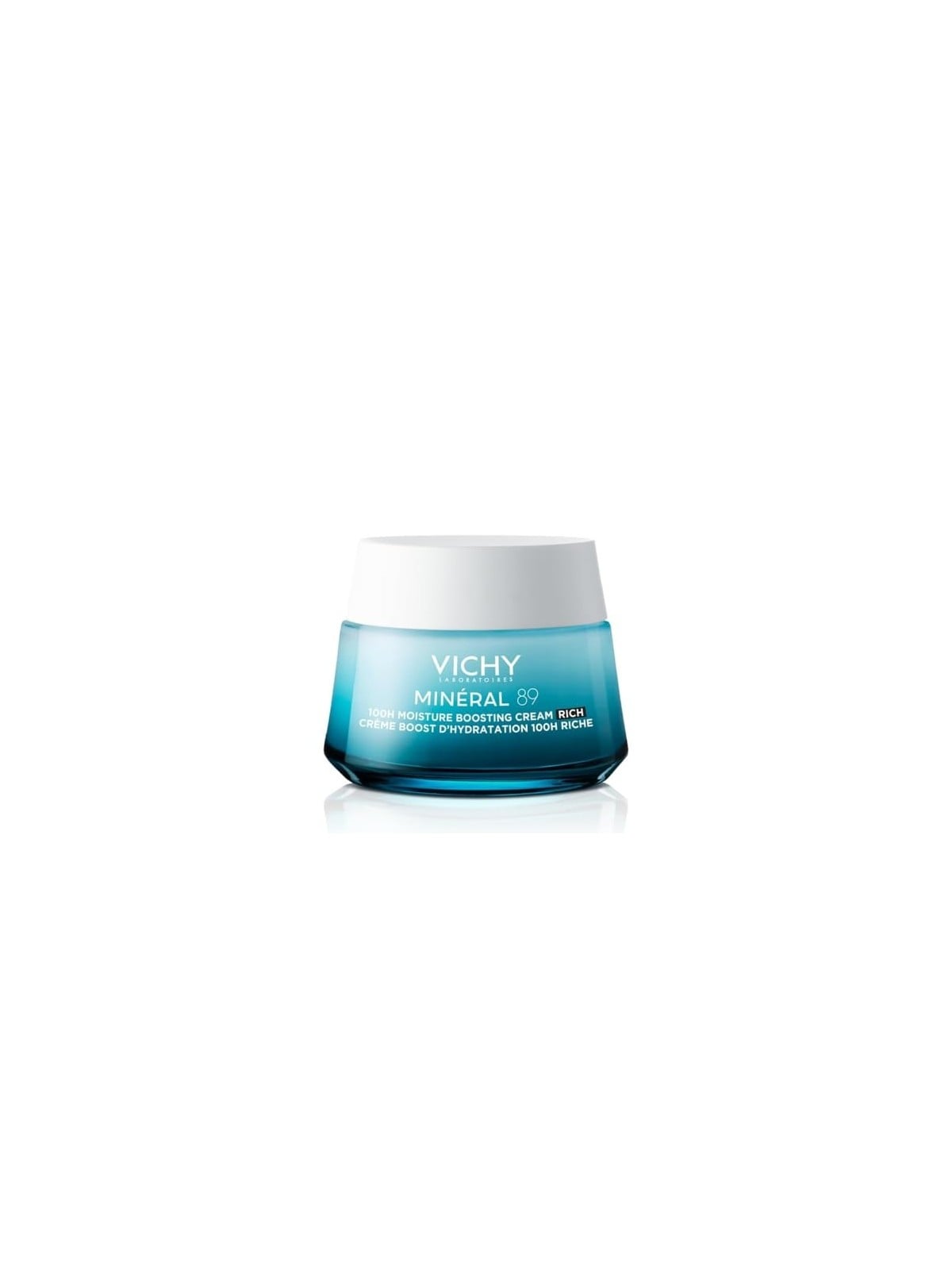 Vichy Mineral 89 72H Crema idratante rinforzante ricca pelle secca donna 50ml