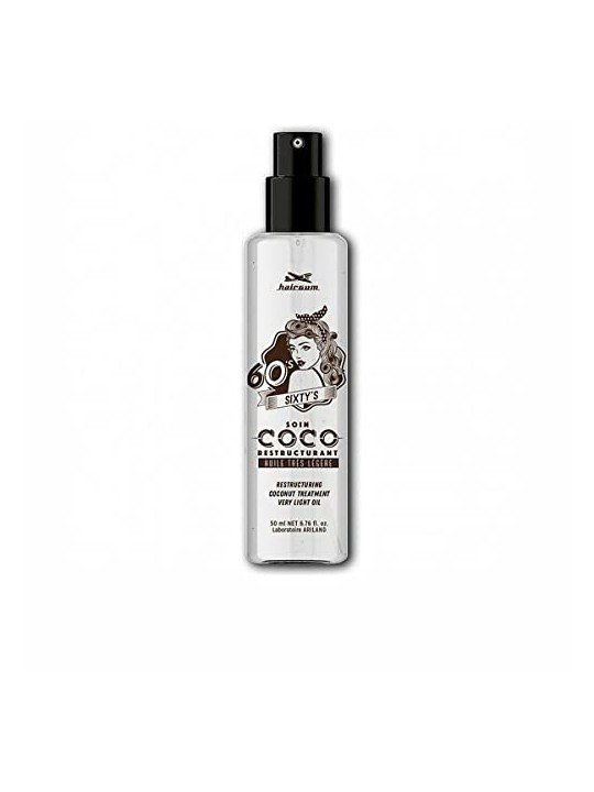Hairgum SIXTYS Olio di Cocco per Recupero Capelli 50ml donna