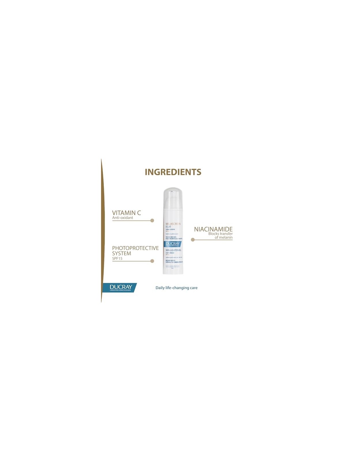 Ducray Melascreen Anti-Spots Radiance Serum 40ml Brown Spots