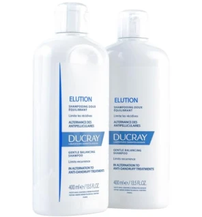 Ducray ELUCION shampoo riequilibrante antiforfora duo 2 x 400ml unisex Ducray www.essenzetotalstyle.com 