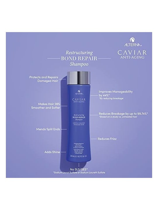 Alterna CAVIAR RISTRUTTURANTE BOND shampoo di riparazione retro bar 976ml unisex