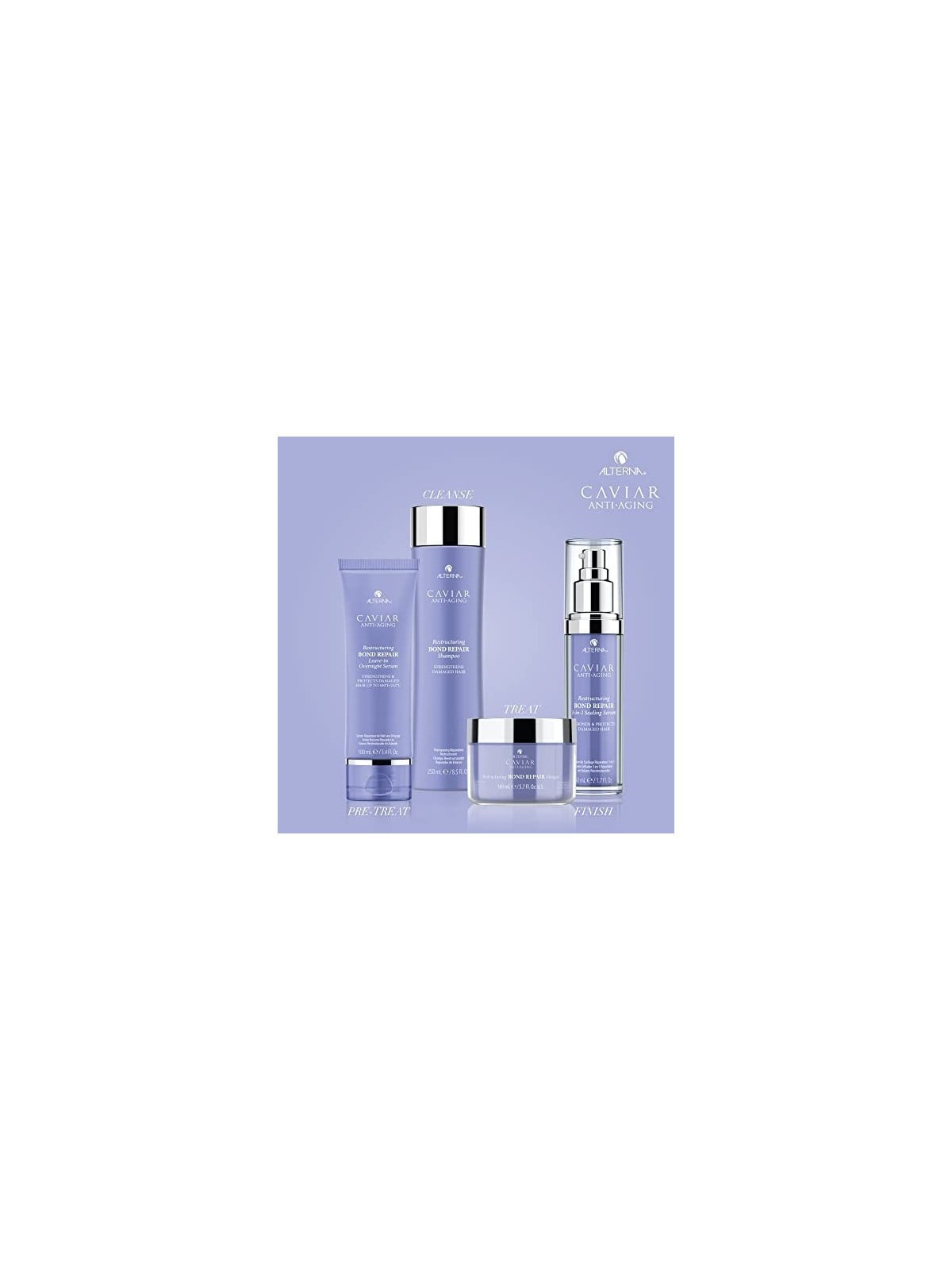 Alterna CAVIAR RISTRUTTURANTE BOND shampoo di riparazione retro bar 976ml unisex
