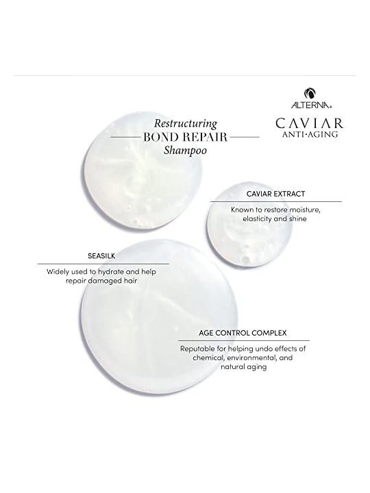 Alterna CAVIAR RISTRUTTURANTE BOND shampoo di riparazione retro bar 976ml unisex