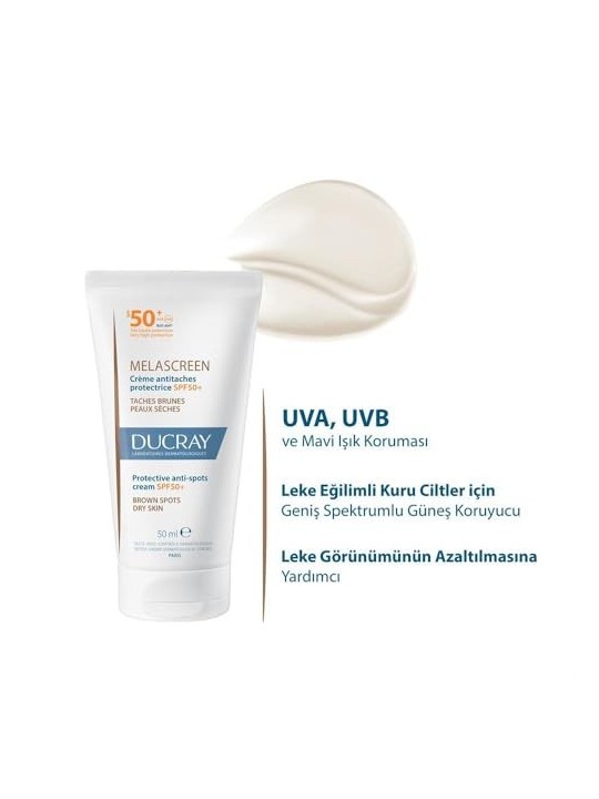 Ducray Melascreen UV Sun Cream SPF50 - Rich 40ml