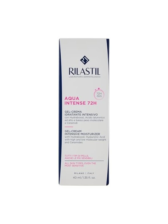 Rilastil AQUA INTENSE 72H Crema Gel Idratante Intensa 40ml Unisex