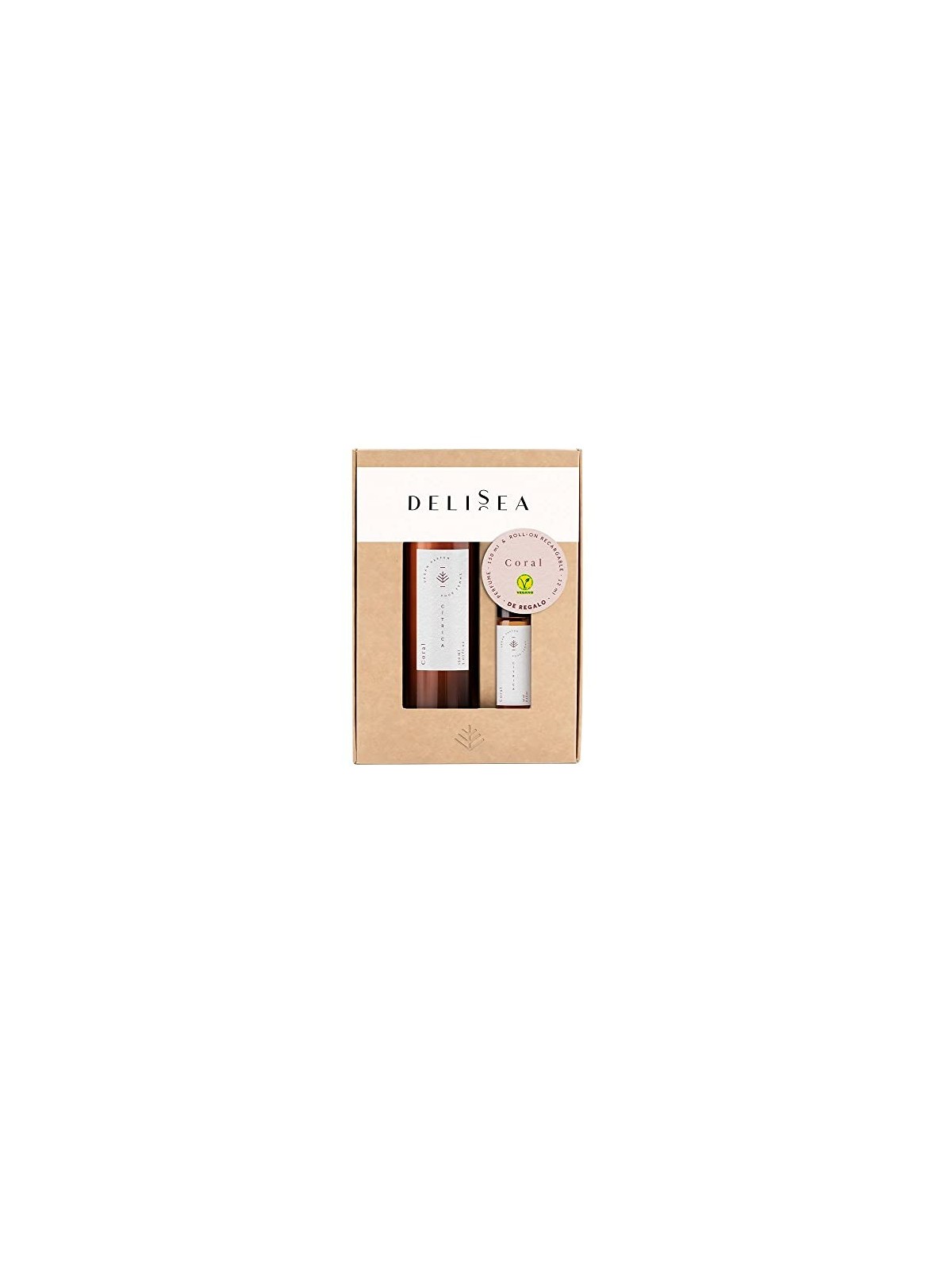 Delisea CORAL VEGAN ACQUA PROFUMO LOTTO 2 unit donna