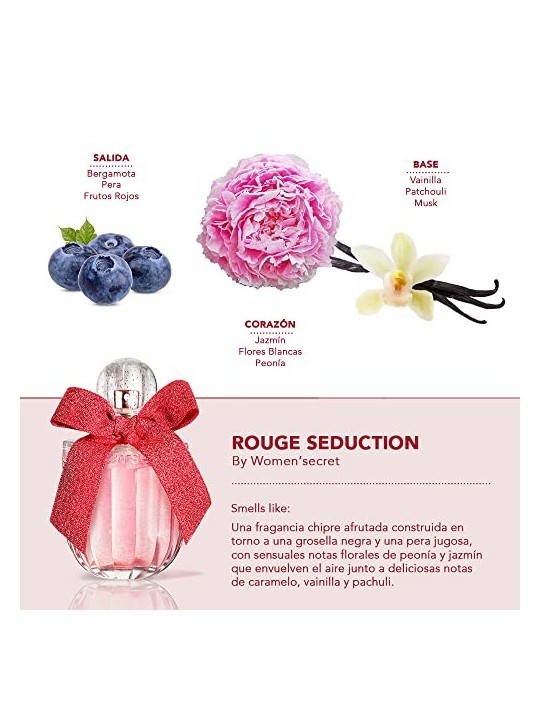 Women'secret Rouge Seduzione eau de parfum donna 100ml