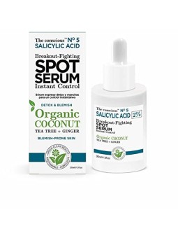 Siero spot con acido salicilico antiacne e cocco biologico 30ml