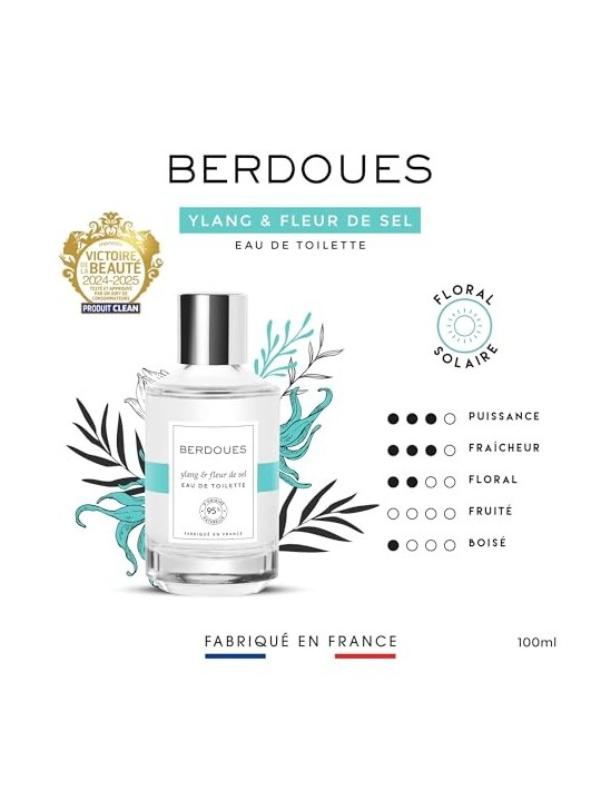 Profumo Berdoues YLANG e FLEUR DE SEL 100ml donna