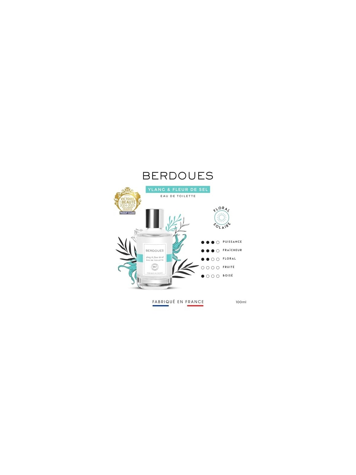 Profumo Berdoues YLANG e FLEUR DE SEL 100ml donna