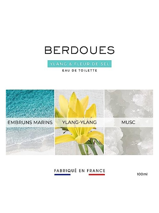 Profumo Berdoues YLANG e FLEUR DE SEL 100ml donna