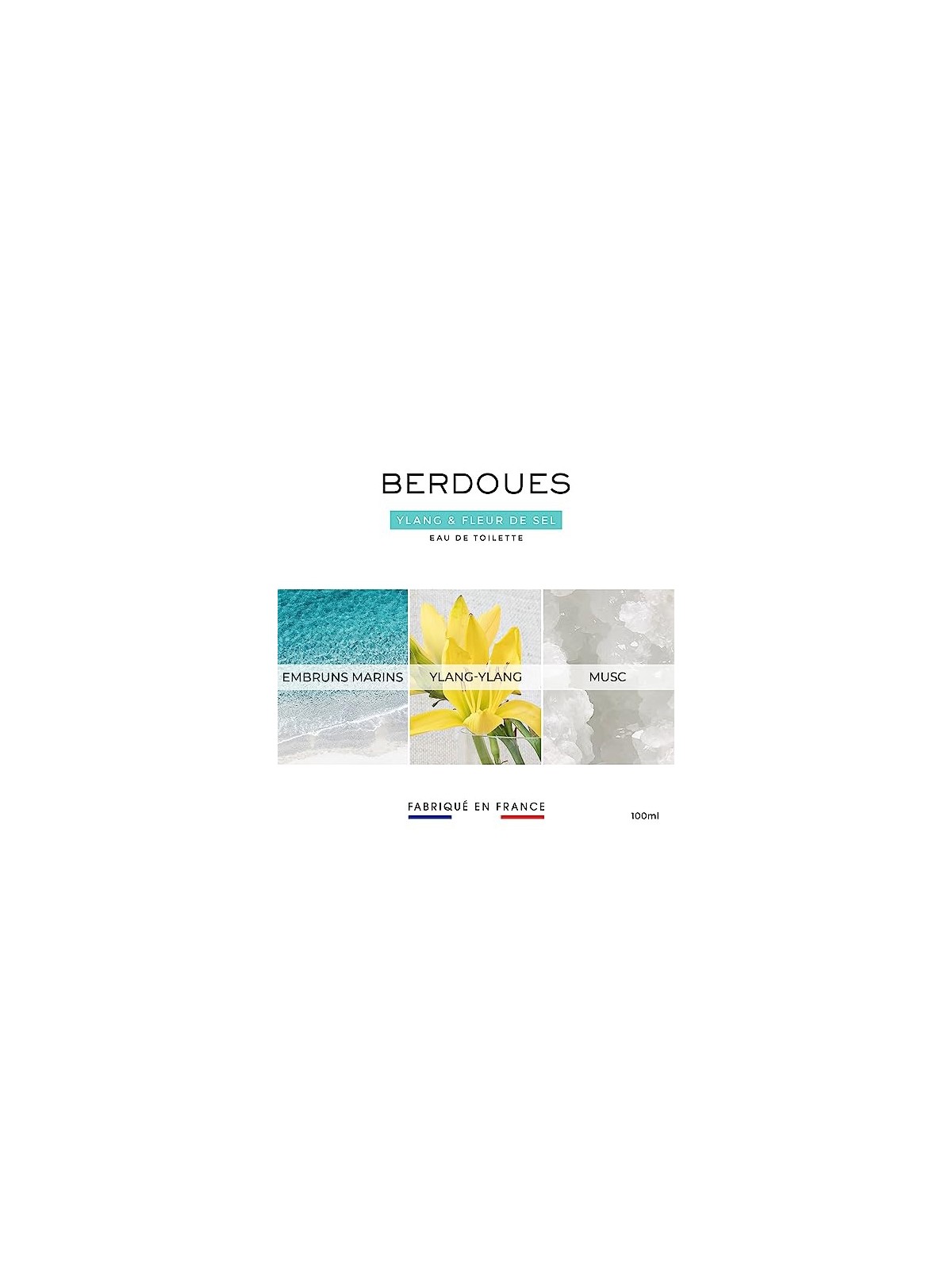 Profumo Berdoues YLANG e FLEUR DE SEL 100ml donna