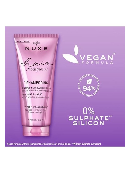 Shampoo Nuxe Prodigieux per capelli luminosi 200ml