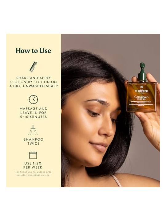 Rene Furterer HEAD SPA COMPLEXE5 concentrato stimolante 50ml unisex Rene Furterer www.essenzetotalstyle.com 