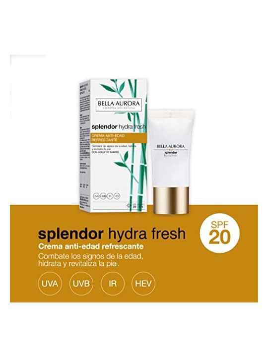 Bella Aurora SPLENDOR HYDRA FRESH Crema AntiEt Rinfrescante SPF20 50ml per donna