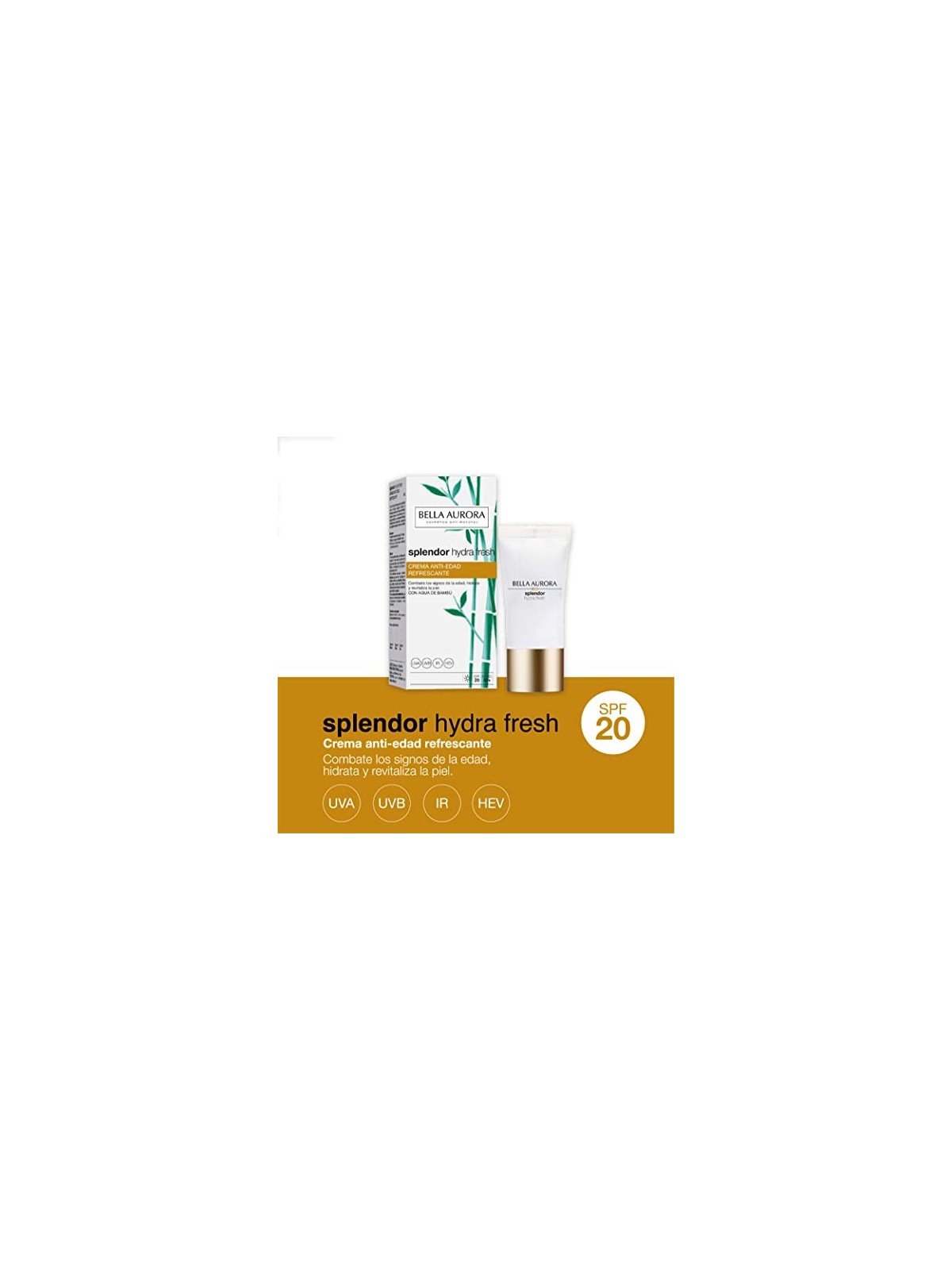 Bella Aurora SPLENDOR HYDRA FRESH Crema AntiEt Rinfrescante SPF20 50ml per donna