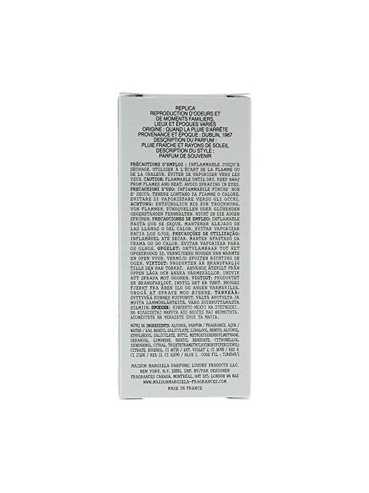 Profumo Maison Margiela Replica quando la pioggia si ferma eau de toilette donna 30ml