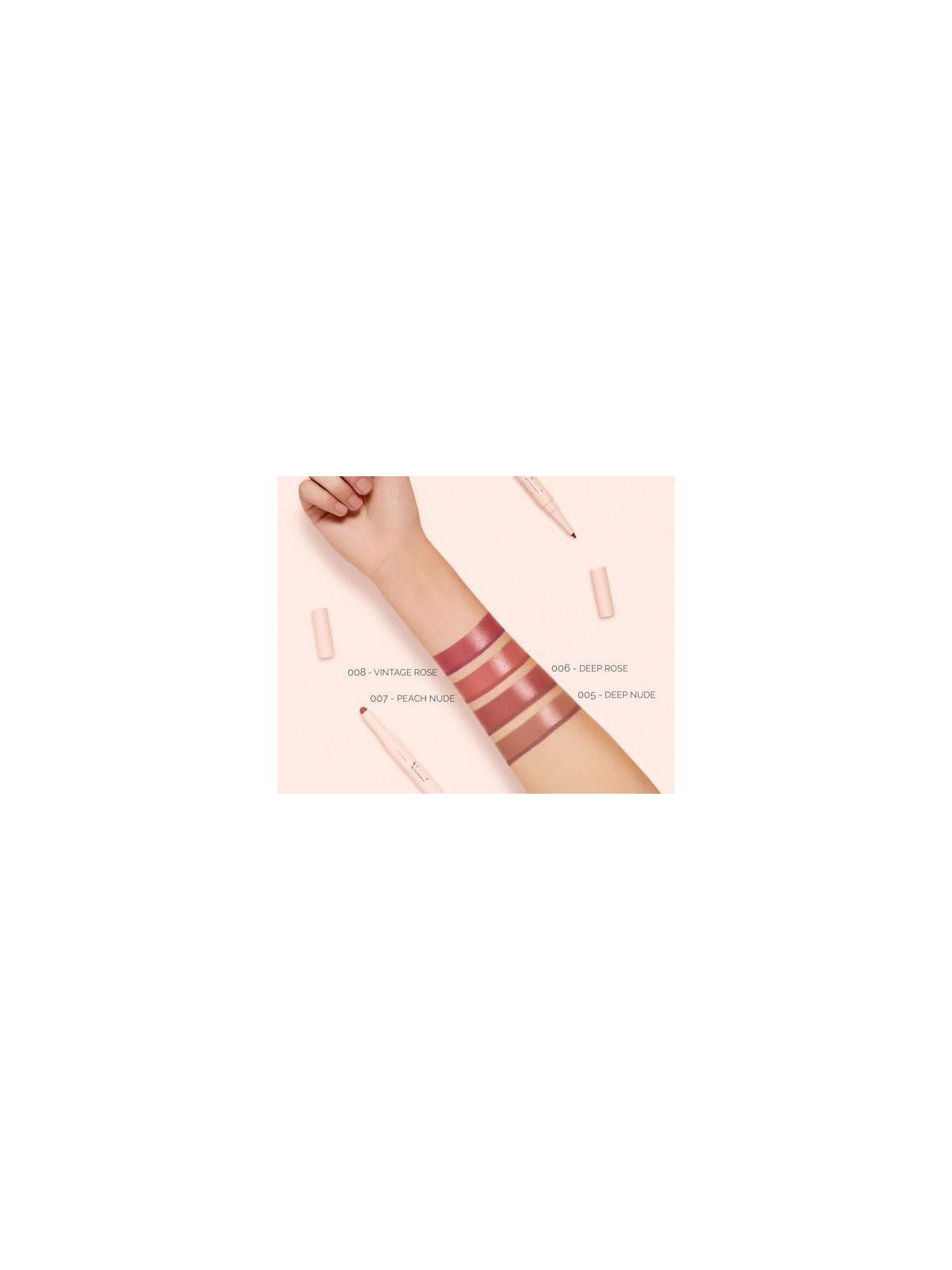 Matita labbra Pupa Vamp! Creamy Duo 10g 006 Deep Rose