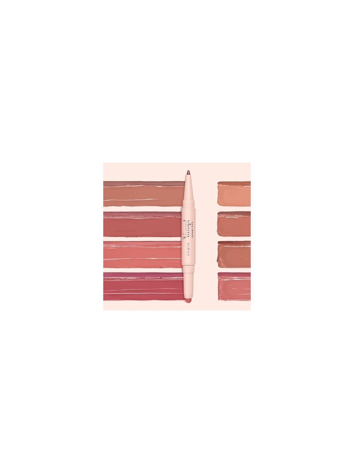 Matita labbra Pupa Vamp! Creamy Duo Lip Pencil 10g N.002 Medium Nude