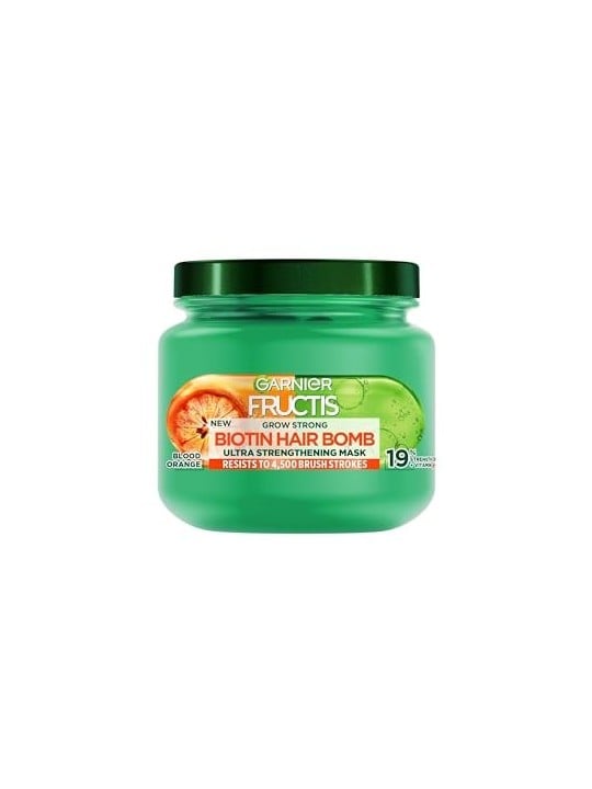Maschera capelli bomba di biotina Garnier FRUCTIS VITAMIN FORCE 320ml donna