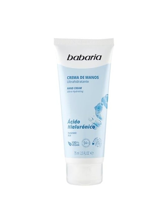 Babaria ACIDO IALURONICO ULTRAidratante crema per le mani 75ml donna