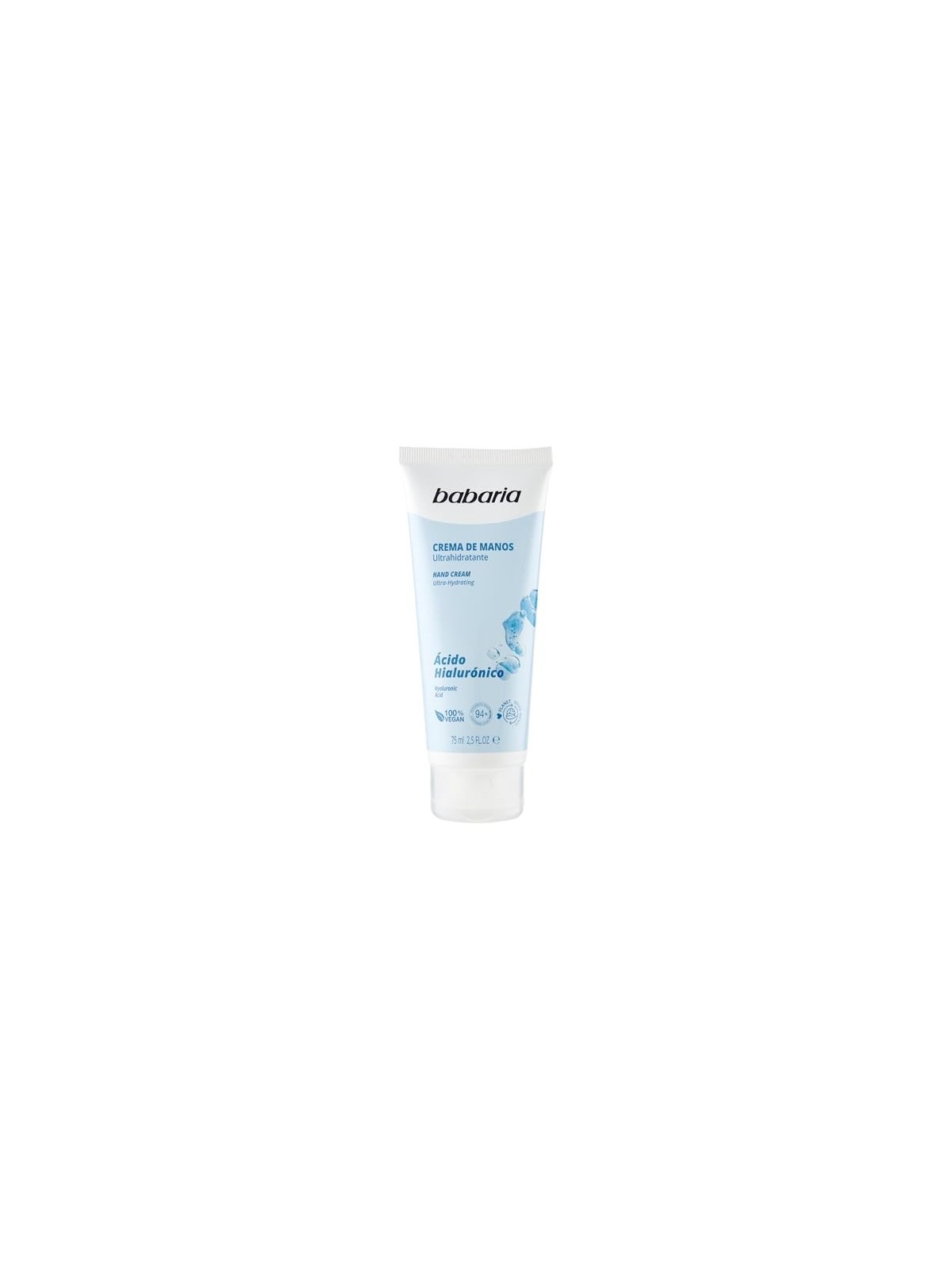 Babaria ACIDO IALURONICO ULTRAidratante crema per le mani 75ml donna