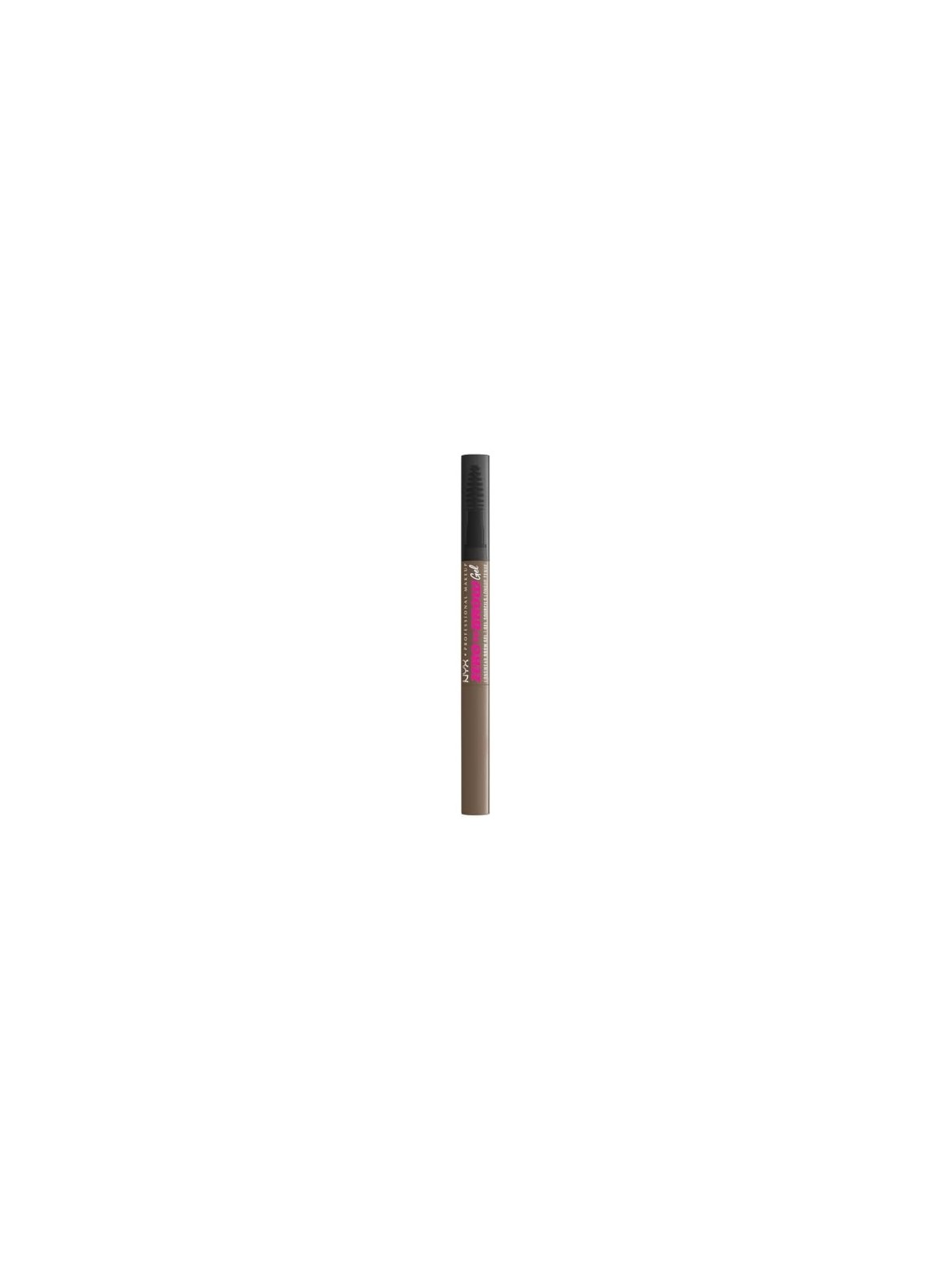Nyx Professional Make Up ZERO TO BROW gel 02castano cenere 2ml unisex