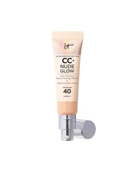 Fondotinta leggero It Cosmetics CC Nude Glow SPF40 32ml Light Medium