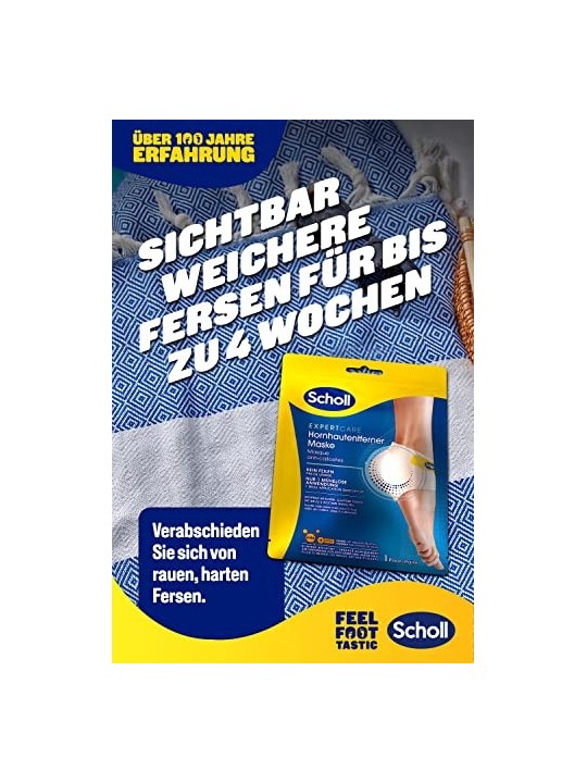 Scholl Expert Care Exfoliating Heel Peel Mask 1 paio Maschera peeling per talloni unisex