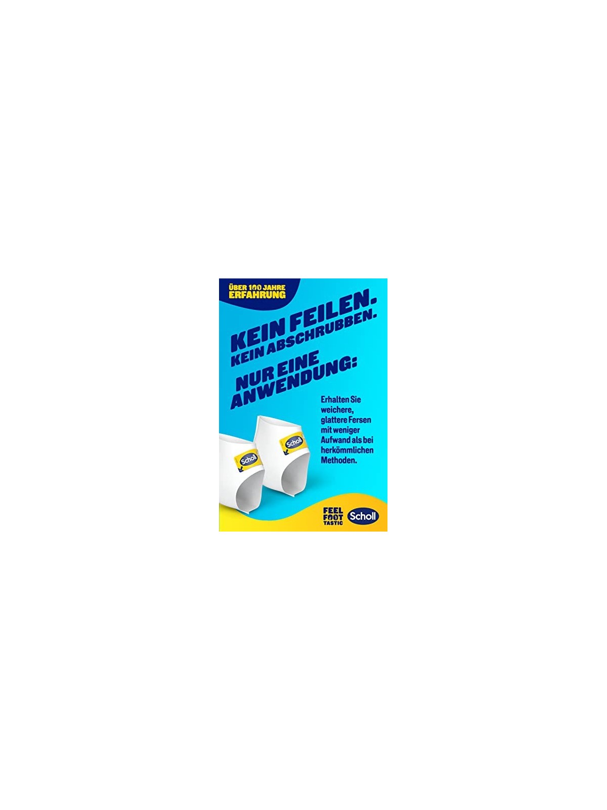 Scholl Expert Care Exfoliating Heel Peel Mask 1 paio Maschera peeling per talloni unisex