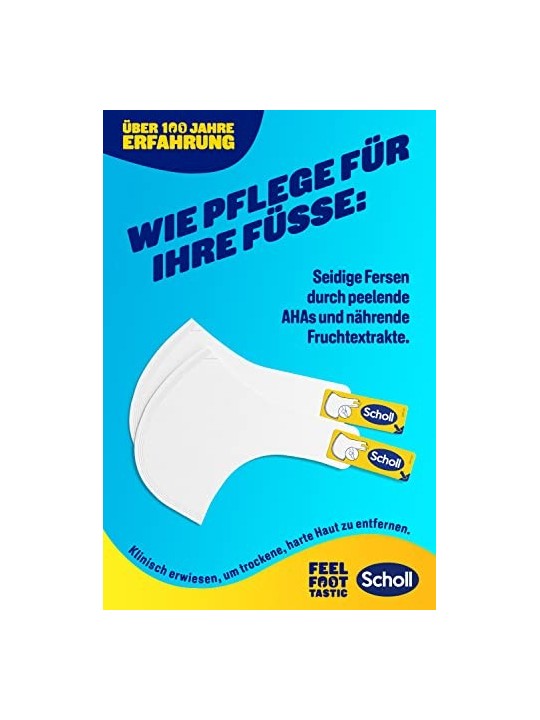 Scholl Expert Care Exfoliating Heel Peel Mask 1 paio Maschera peeling per talloni unisex