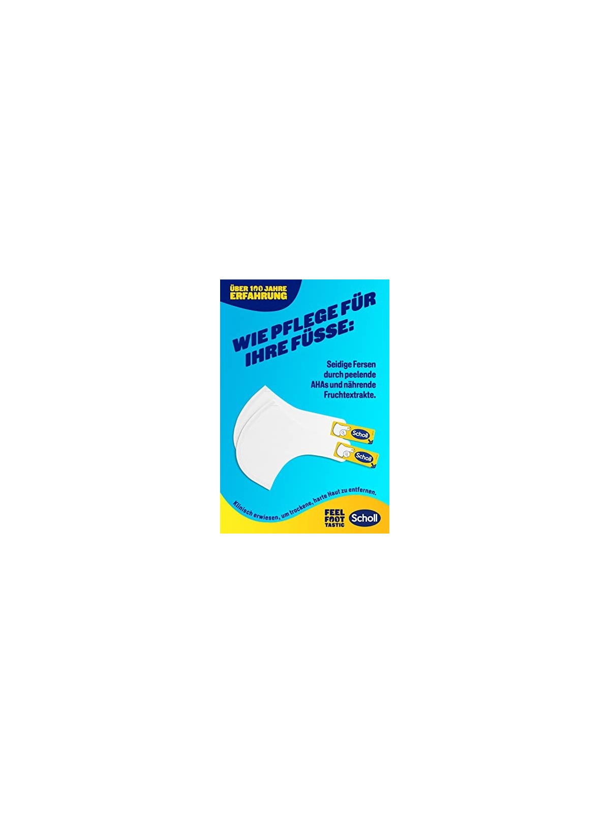 Scholl Expert Care Exfoliating Heel Peel Mask 1 paio Maschera peeling per talloni unisex