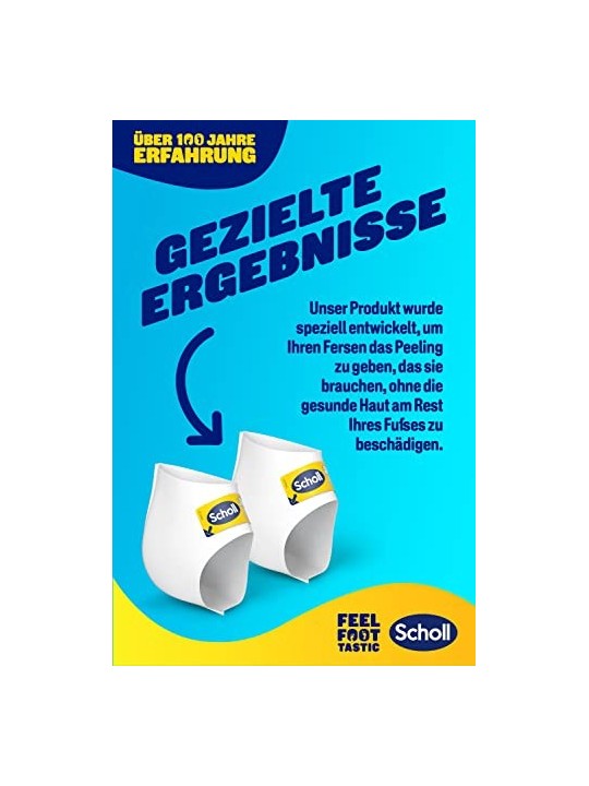 Scholl Expert Care Exfoliating Heel Peel Mask 1 paio Maschera peeling per talloni unisex