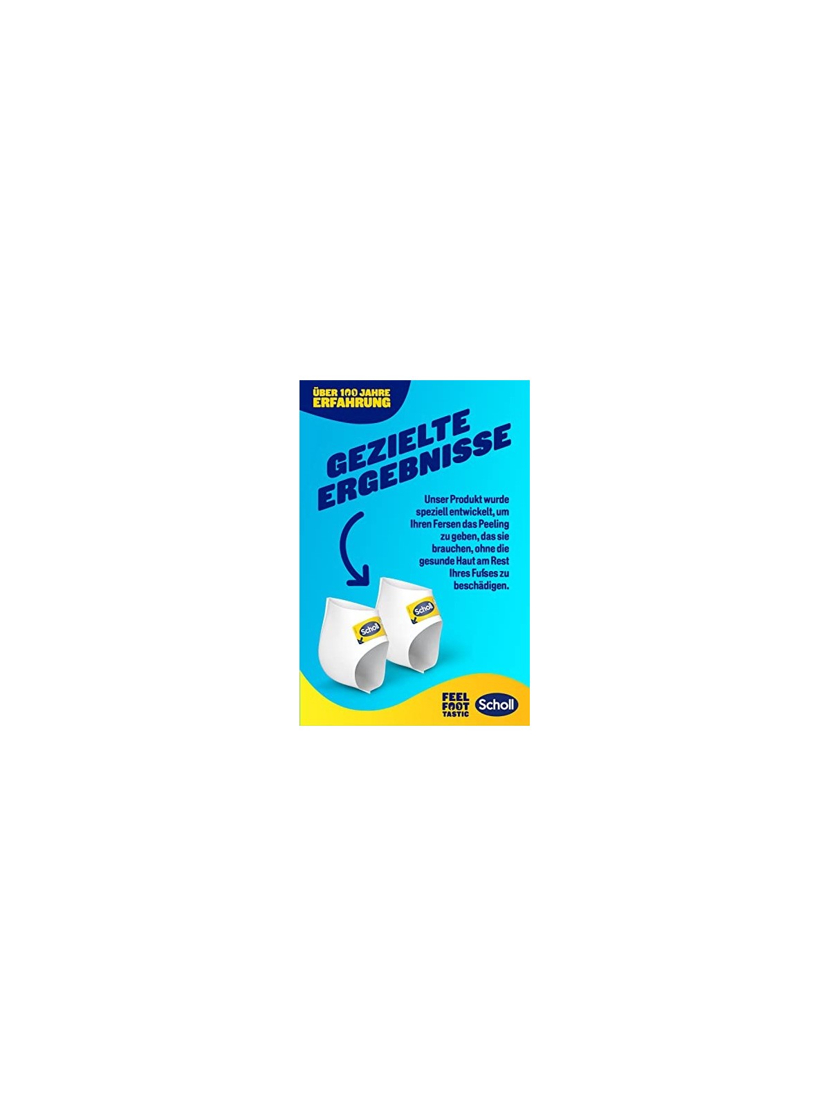 Scholl Expert Care Exfoliating Heel Peel Mask 1 paio Maschera peeling per talloni unisex