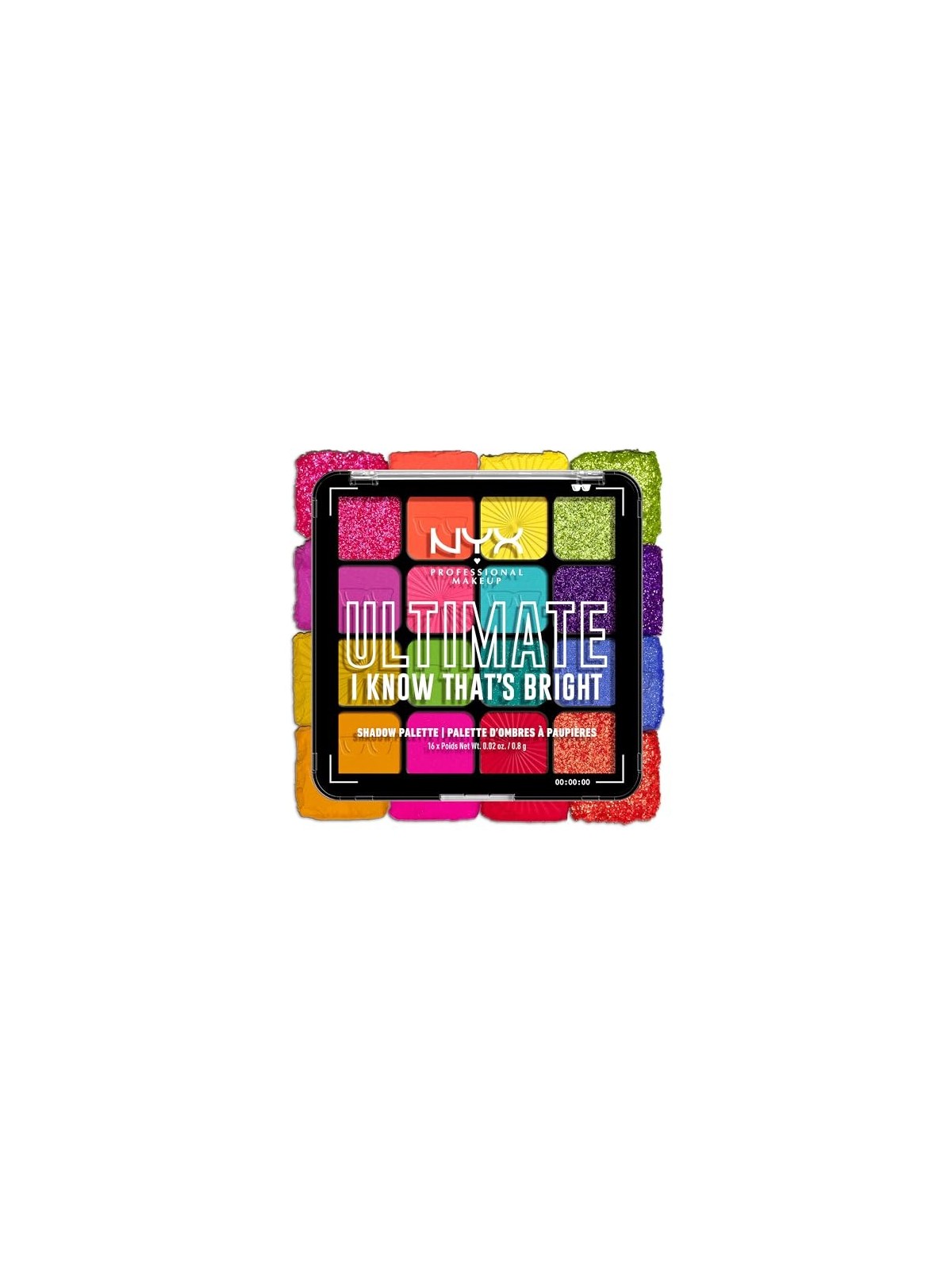 Palette Nyx Professional Make Up ULTIMATE So Bright