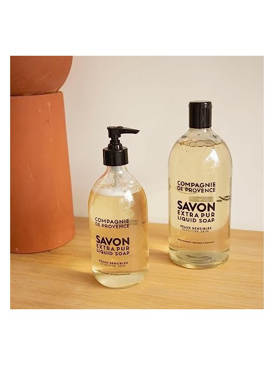 Compagnie De Provence Marseille Liquid Soap 495ml Sensitive