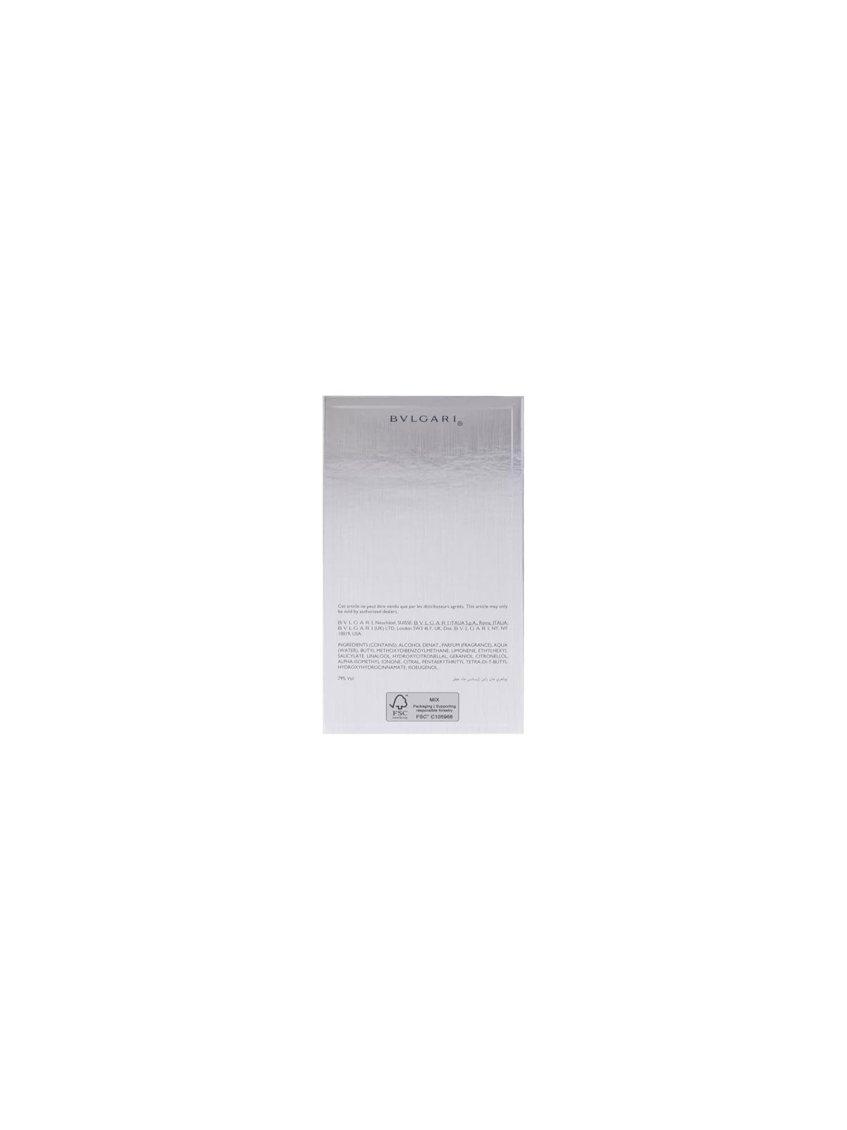 Bvlgari Man Rain Essence EDP 100ml
