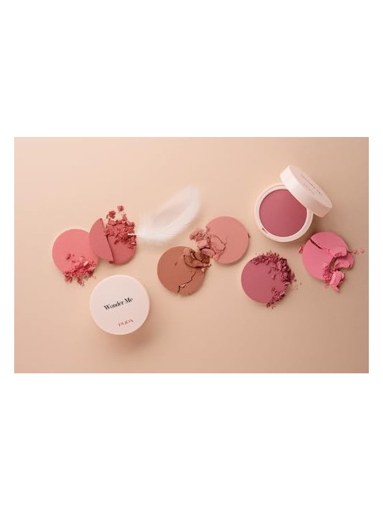 Pupa Wonder Me Blush Fard 4 g donna 001 Thrill MeGlow